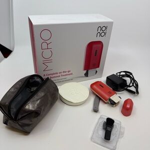 Micro Hair Removal Device - Vibrant Red